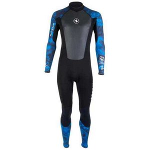 HYDROFLEX 3mm JUMPSUIT W/O HOOD MEN - camoeflage blauw