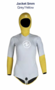 JACKET-FREEFLEX-PRO-5mm-WOMEN-Grey-Yellow