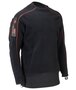 Polar Stretch Mid Layer Top - Man - Black/Lava