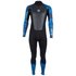 HYDROFLEX 3mm JUMPSUIT W/O HOOD MEN - camoeflage blauw_