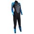 HYDROFLEX 3mm JUMPSUIT W/O HOOD WOMEN - camoeflage blauw_