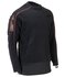 Polar Stretch Mid Layer Top - Man - Black/Lava_